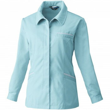 桑和 EC4222 レディース長袖スモック 4Lサイズ パウダB(204) VIVA SOWA