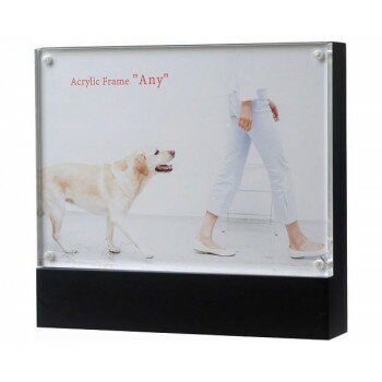 アクリルフレーム　エニー　2L　BK　100400