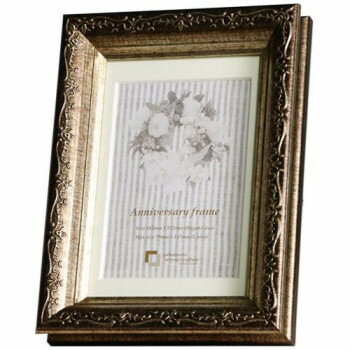 写真立　A069-2419　シルバー 　ハガキサイズ