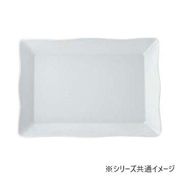「北海道・沖縄・離島・一部地域へのお届けは別途送料を請求させていただきます。」「お客様都合でのキャンセルの場合、出荷前後にかかわらずキャンセル料などの手数料が発生いたしますので予めご了承ください。」「メーカーより取り寄せ商品のため、在庫状況によっては欠品・廃盤の可能性があります。あらかじめご了承ください。」シンプルながら機能的なストリームデザインで、純白の光沢仕上げが料理の彩りを引き立てます。※カレー・ケチャップなどの料理を盛り付けると、シミの原因になりますのでご注意ください。サイズ347×244×51mm個装サイズ：39.3×25.4×6.9cm重量個装重量：690g素材・材質メラミン生産国中国fk094igrjs