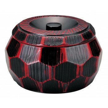 福井クラフト　はつり亀甲丼(蓋親)曙塗 41000170