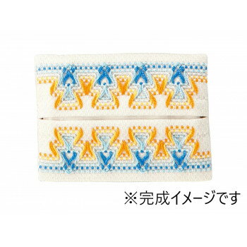 オリムパス スウェーデン刺しゅうキット ティッシュケース ソーダ SW-20