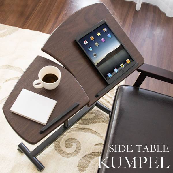 サイドテーブル テーブル 木製 北欧 ロー おしゃれ スリム ソファ 低い 小さめ シンプル ソファテーブル キャスター 高さ調整 アイアン パソコン