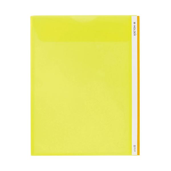 (まとめ) KING JIM(キングジム) Mホルダー 黄 KJ-733-YE 【×5セット】