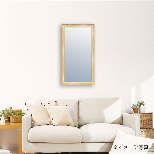 ユーパワー ナチュラルモダンミラー レクタ ナチュラル [3]