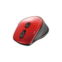 BUFFALO ワイヤレスマウス 5ボタン Bluetooth 切替機能付 BSMBB540RD(2)