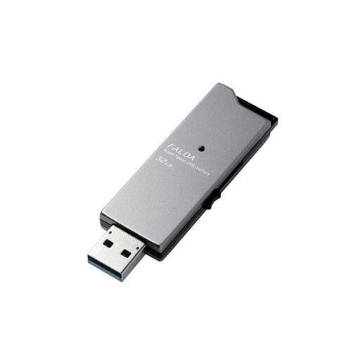 エレコム USBメモリ3.0 スライド32GB MF-DAU3032GBK ブラック(BK) エレコム USBメモリ3.0 スライド32GB MF-DAU3032GBK ブラック(BK)