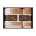 糸縒 シェード バスタオル&フェイスタオル ブラウン バスタオル60×120cm、フェイスタオル34×75cm C6067648(3)