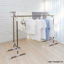 洗濯物干し 物干しスタンド 約幅50×奥行40×高さ132cm ステン&ホワイト セキスイ ステンクラー ものほし台 大空 組立式