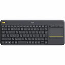 ロジクール ワイヤレスタッチキーボード K400 PLUS ブラック K400pBK(2)