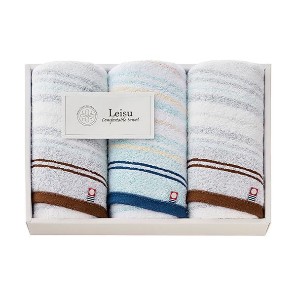 今治 リージュ フェイスタオル3P 32×75cm L9038546