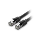 【5本セット】 VENTION Cat.8 SFTP LANケーブル ブラック 1.5m ブラック IK-0170X5
