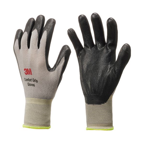 （まとめ）3M 一般作業用コンフォートグリップグローブ M グレー GLOVE GRA M 3P 1パック(3双)【×10セット】