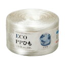 (まとめ)信越工業 エコシリーズ PP荷造りひも300m 白 CT-0730ECO 1巻【×10セット】(3)