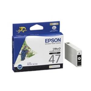 (業務用4セット) EPSON エプソン インクカートリッジ 純正 【ICBK47】 ブラック(黒) (業務用4セット) EPSON エプソン インクカートリッジ 純正 【ICBK47】 ブラック(黒)