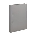 セキセイ セパル ロックリングファイルA4タテ 2穴 ライトグレー SEL-2835-61 1セット(10冊)(3)
