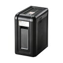 サンワダイレクト電動シュレッダー(静音) A4 マイクロカット・8枚同時細断・連続15分使用・高速細断・カード対応 400-PSD0351台
