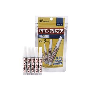 （まとめ）コニシ アロンアルファ業務用5本AA201 2gX5本【×10セット】(4)