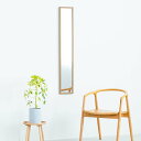 【4個セット】ウォールミラーdeco120(ナチュラル) 木目 北欧風 鏡 姿見 高級感 木製 ドレッサー 玄関 トイレ 全身 洗面 壁掛け モダン 韓国インテリア 業務用 NK-222(3)