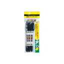 (まとめ)トンボ鉛筆 なまえ専科 MCA-310 黒 3本【×10セット】(3)