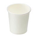 HEIKO ヘイコーペーパーカップ 無地1オンス(30ml) ホワイト #4536001 1セット(3000個:100個×30パック)