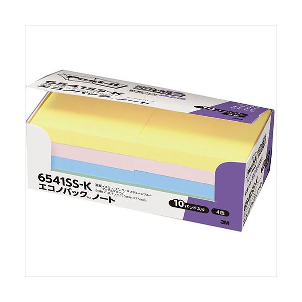 3M Post-it |XgCbg GRmpbNSm[g pXeJ[4F 3M-6541SS-K