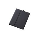 エレコム Surface Pro 9 ソフトレザーケース フリーアングル タッチペン収納 キーボード対応 TB-MSP9PLF2BK(2)