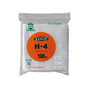 (まとめ) セイニチ ユニパック H-4 100枚入 【×3セット】