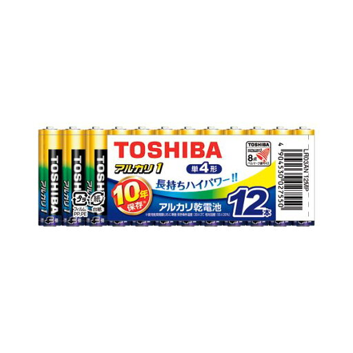 (まとめ) 東芝 アルカリ乾電池 アルカリ1 単4 12本まとめパック 【×3セット】 (まとめ) 東芝 アルカリ乾電池 アルカリ1 単4 12本まとめパック 【×3セット】
