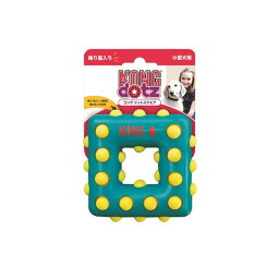 (まとめ) KONG(コング) ドット スクエアー S (ペット用品) 【×3セット】