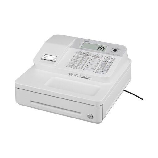 カシオ計算機 電子レジスター SR-G3-EX-WE ホワイト カシオ計算機 電子レジスター SR-G3-EX-WE ホワイト