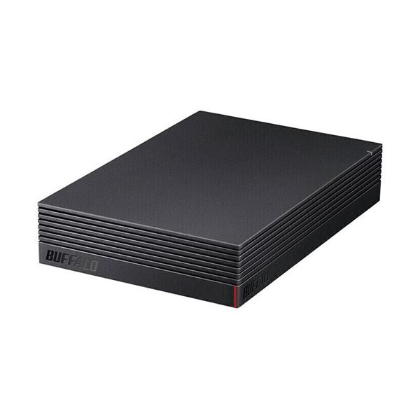 BUFFALO バッファロー 外付けHDD 8TB ブラック HD-EDC8U3-BA