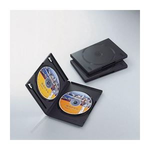 (まとめ)エレコム DVDトールケース CCD-DVD04BK【×20セット】 (まとめ)エレコム DVDトールケース CCD-DVD04BK【×20セット】