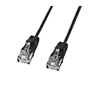 (まとめ)サンワサプライ カテゴリ6準拠極細LANケーブル (ブラック、15m) KB-SL6-15BK【×2セット】 (まとめ)サンワサプライ カテゴリ6準拠極細LANケーブル (ブラック、15m) KB-SL6-15BK【×2セット】