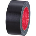 （まとめ） スリオンテック カラー布テープ 50mm×25m 黒 343702BK 1巻 【×15セット】