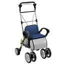 シルバーカー/手押し車 【スタンダードタイプ】 押し手の高さ:最大105cm 手元ブレーキ 幸和製作所 〔介護用品 福祉用品〕