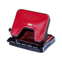 (まとめ) マックス スクーバパンチ DP-25T/R レッド 1台入 【×5セット】