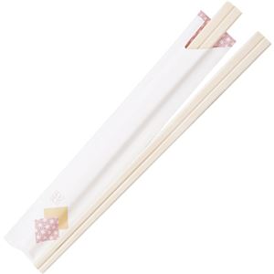 （まとめ） きんだい アスペン 元禄箸 袋入 AIK-100 1パック（100膳） 【×15セット】