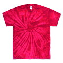 スパイダー タイダイ Tシャツ L スパイダーレッド 綿100% 半袖 Tシャツ ティーシャツ ティシャツ トップス 衣類(4)