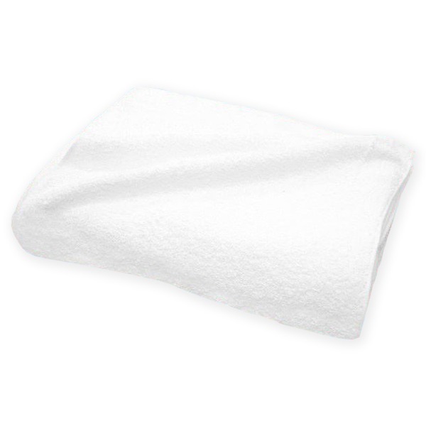 フェイスタオル/洗顔タオル 【約34cm×85cm 12枚組 220匁】 綿100％ 白タオル 〔美容院 整骨院〕(3)