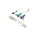 (まとめ)変換名人 PS2 to PCIブラケット USB-PS2/PCI【×3セット】