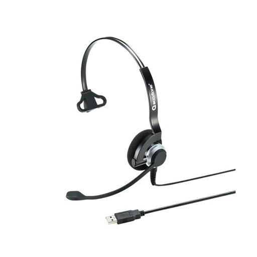 サンワサプライ USBヘッドセット MM-HSU07BK サンワサプライ USBヘッドセット MM-HSU07BK