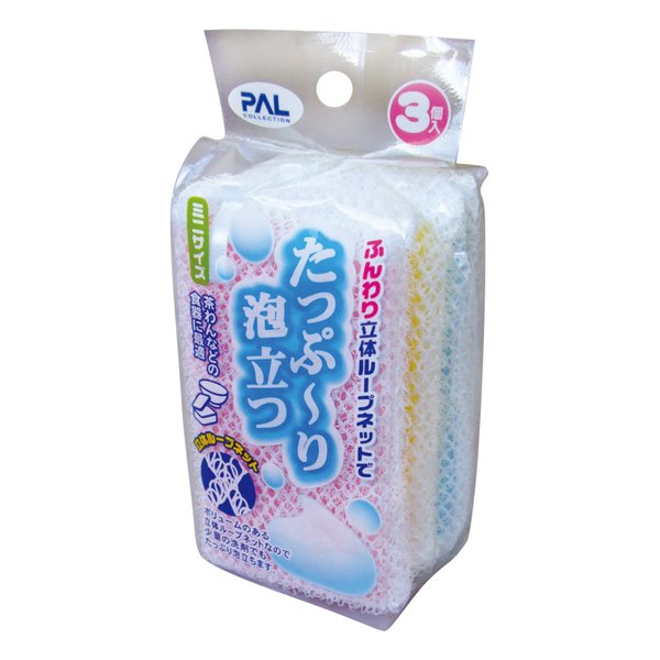 たっぷ〜り泡立つ食器洗いミニ 3個入 【12個セット】 30-573