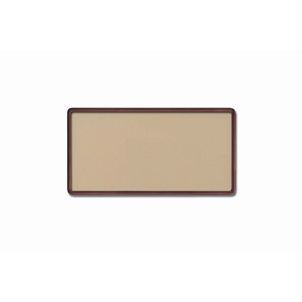 〔 長方形額 〕 木製フレーム 角丸長方形額 500×250mm ブラウン/セピア 角丸仕様 縦横兼用 額 額縁 フ..