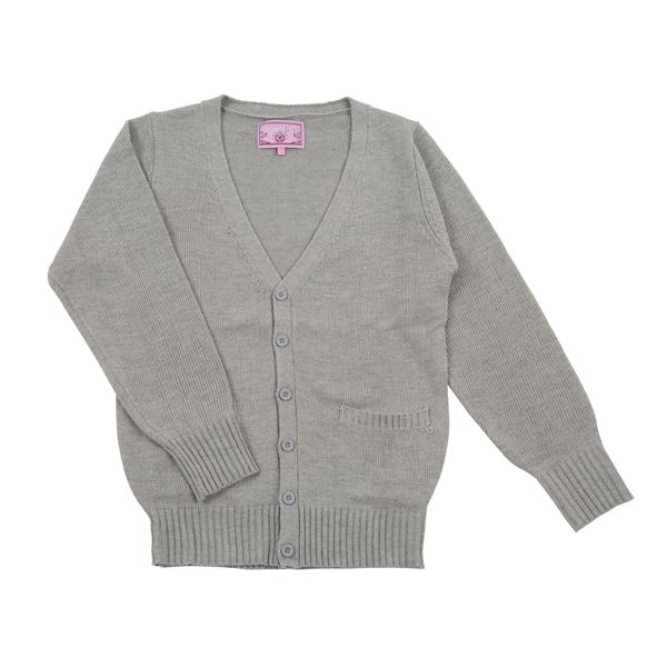 制服 コスプレ衣装 【カーディガン 杢グレー LLサイズ】 レディース154cm〜162cm 洗える 『Teens Ever』 〔イベント〕