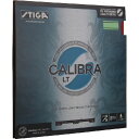STIGA(スティガ) テンション系裏ソフトラバー CALIBRA LT(キャリブラ LT)レッド 厚(4)