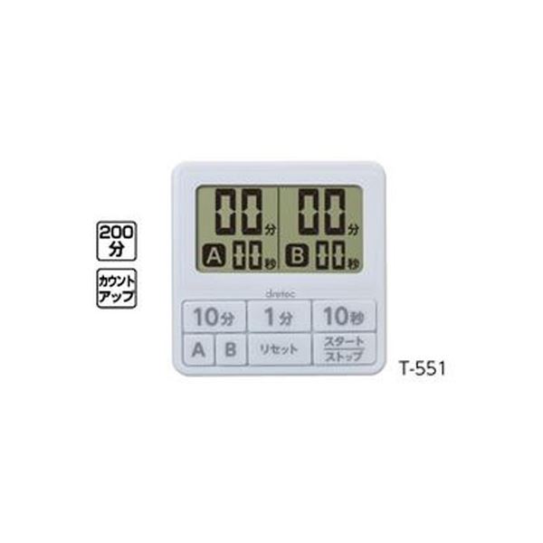 樂天商城 - ダブルタイマー T-551