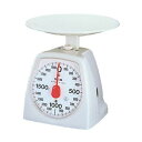 (まとめ)タニタ クッキングスケール 2kgホワイト 1439-WH-2kg 1台【×10セット】(3)
