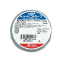(まとめ) 共和 ミリオンビニールテープ 19mm×10m 灰 HF-118-A 1巻 【×100セット】
