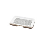 (まとめ)お掃除簡単ステップトレー レギュラー ダークブラウン (ペット用品) (×2セット)(4)